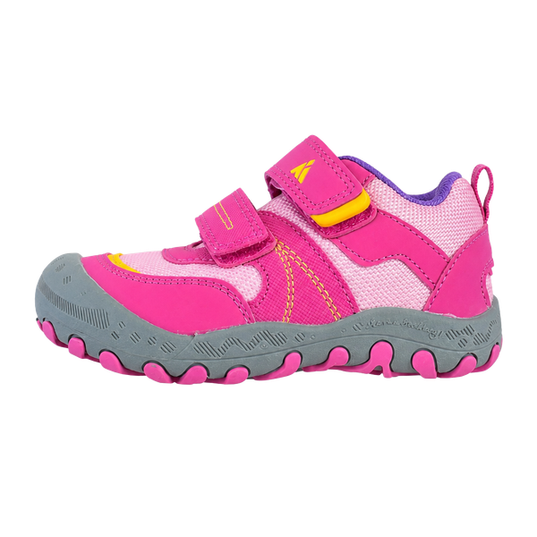 Mishansha Kids Sneakers Size 26 Pink Purple Hook and Loop
