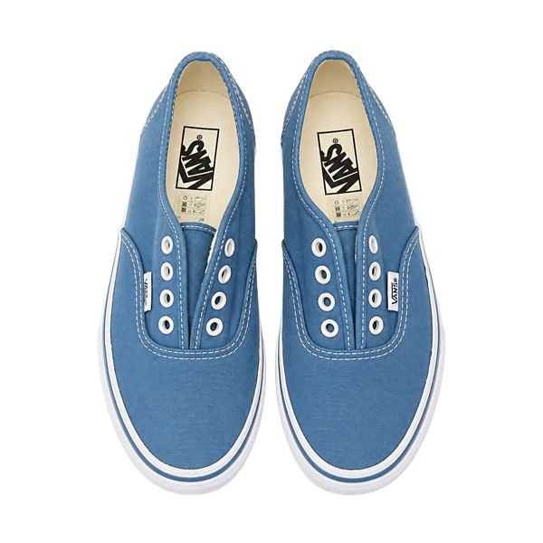 Vans Authentic Kids Size US 3.0 Blue Canvas Sneakers
