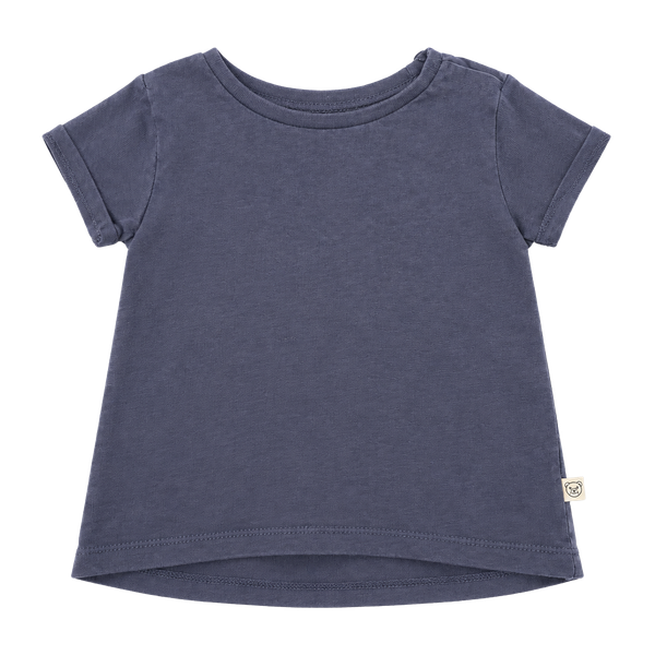 Honest Baby T-Shirt Size 4T Blue Short Sleeve Organic Cotton