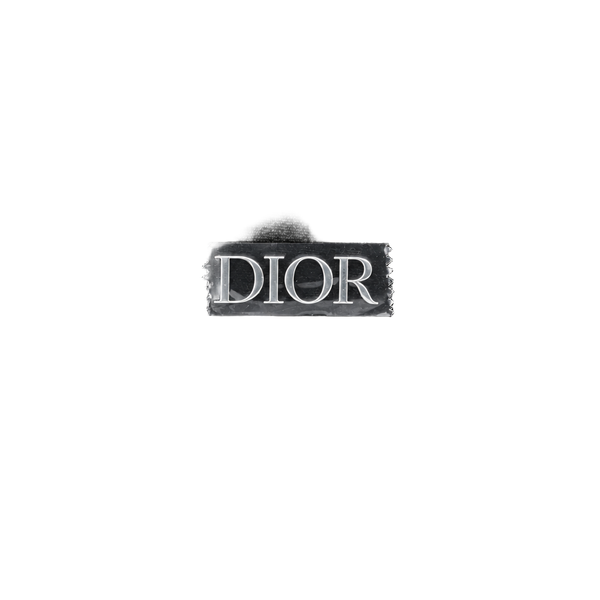 New Christian Dior Trousse Pouch Black Velvet Makeup Cosmetic Case
