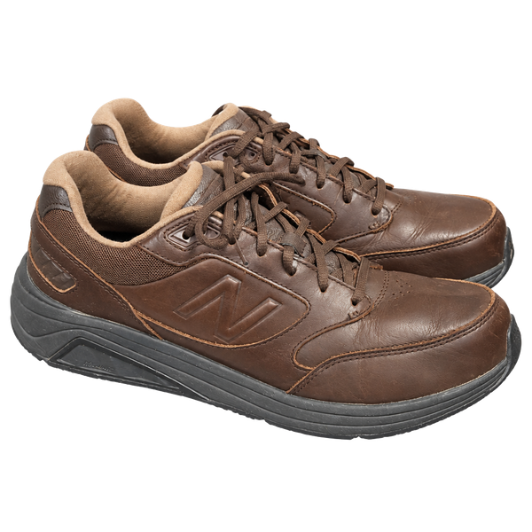 New Balance 928v3 Walking Shoes Brown Leather 11.5M  13W