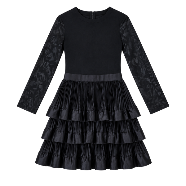 Alice + Olivia Chara Tiered Ruffle Mini Dress Size 2