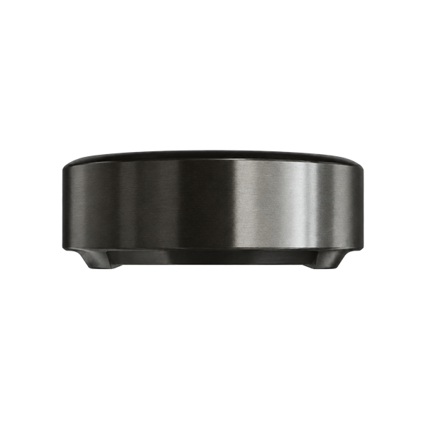 Black Tungsten Carbide Brushed Beveled Edge 6mm Band Size 11