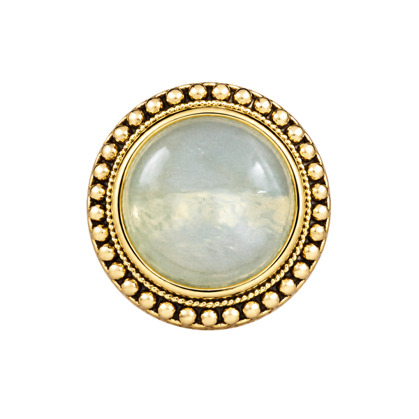 Vintage Pools of Light Ornate Faux Crystal Cocktail Ring Size 6