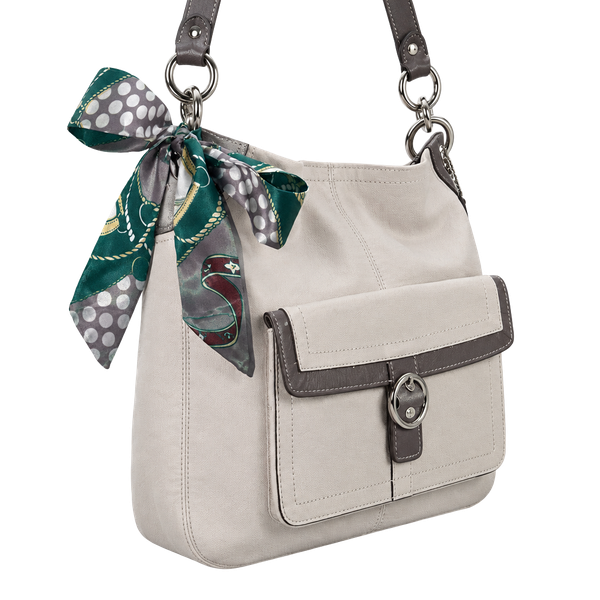 Coach Penelope White Leather Hobo Shoulder Bag
#25V1026