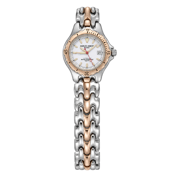 Charles Hubert Paris Two Tone Quartz Watch