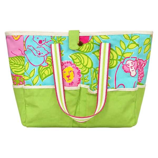 Vintage Lilly Pulitzer Canvas Tote Bag One Size Multic
