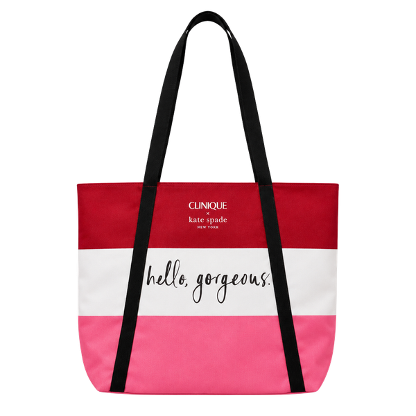 Clinique x Kate Spade New York Hello Gorgeous Tote Bag