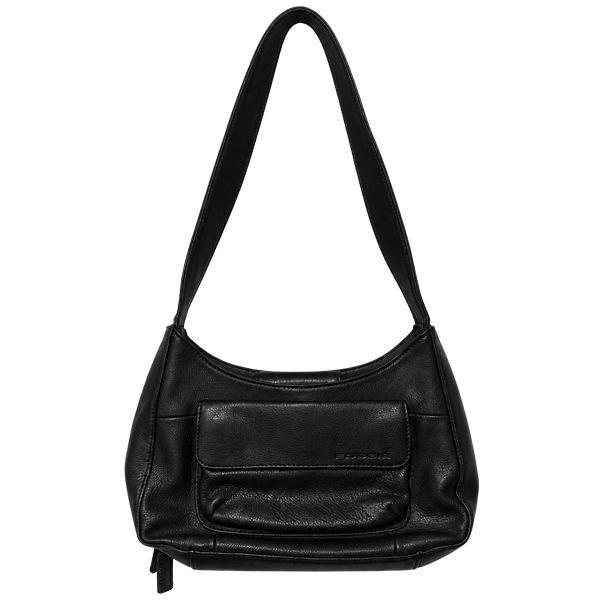 Fossil Black Leather Shoulder Bag