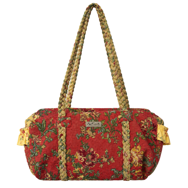 April Cornell Floral Quilted Duffle Bag