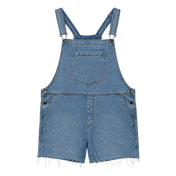 Universal Thread Denim Shortalls Size 14 Blue