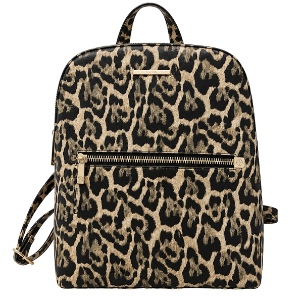 Aldo Cuveth Medium Size Leopard Print Backpack Purse