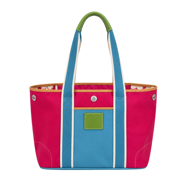 Coach Multi-Color Nylon Tote Handbag