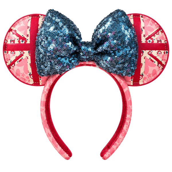 NWT Disney Parks Epcot United Kingdom Minnie Mouse Ears