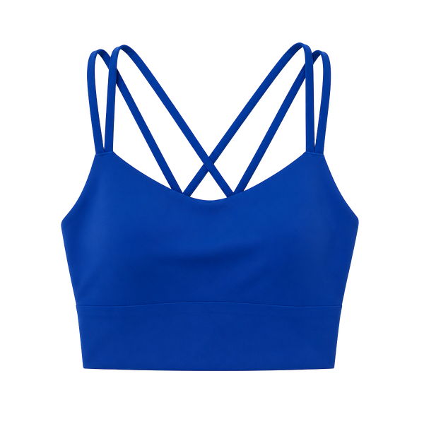 NWT Lululemon Like a Cloud Longline Bra B/C Size 6 Blue