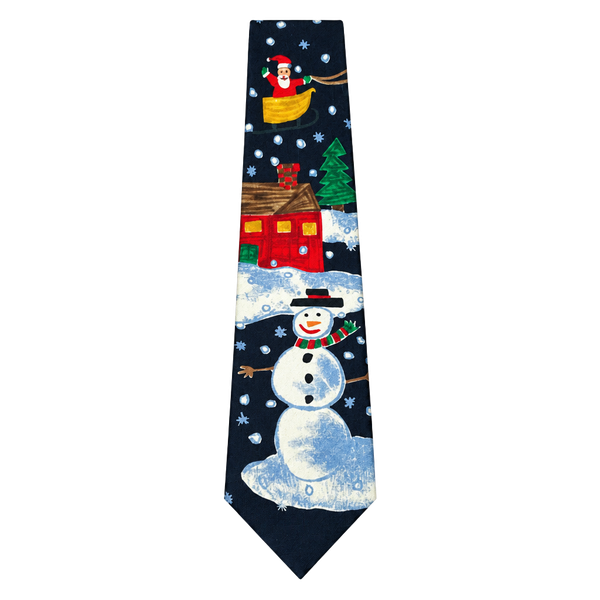 The Save the Children Collection 'Here Comes Santa' Silk Christmas Necktie 