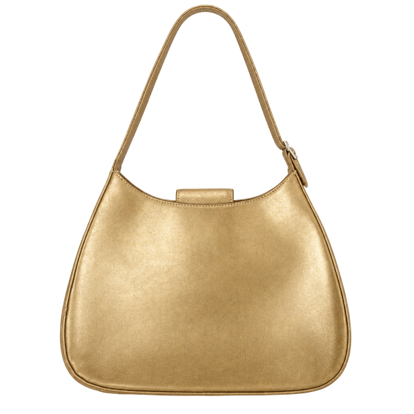 Coach Leather Shoulder Bag Tan