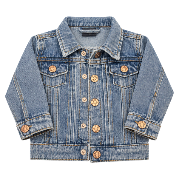 Little Bipsy Denim Jacket Size 0-3M Blue