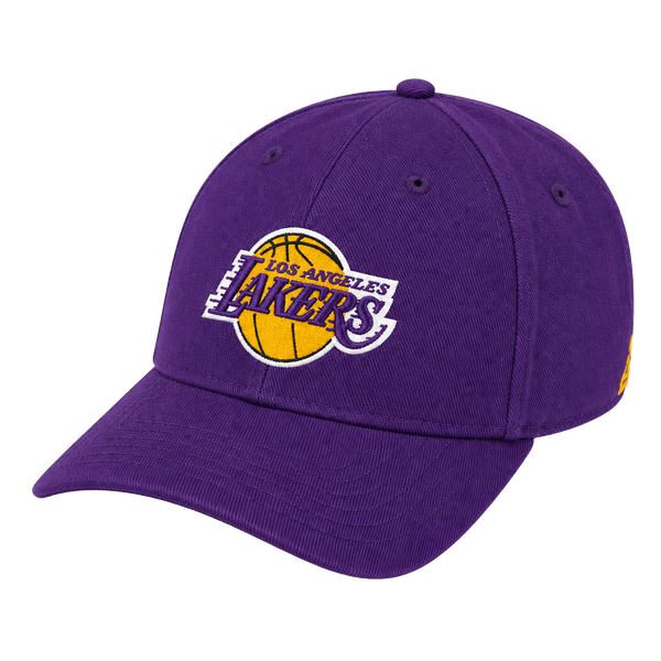 Adidas Los Angeles Lakers Hat Purple Strapback Adjustable