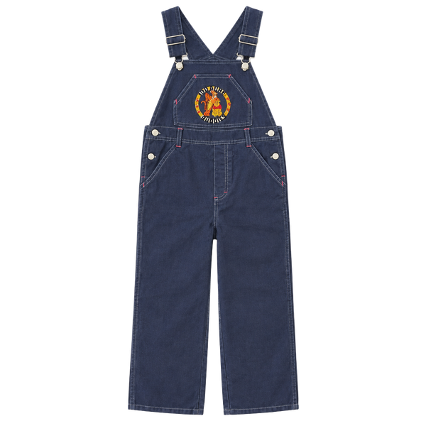 Pooh 100 Acre Collection Size 7 Blue Denim Overalls with Tags