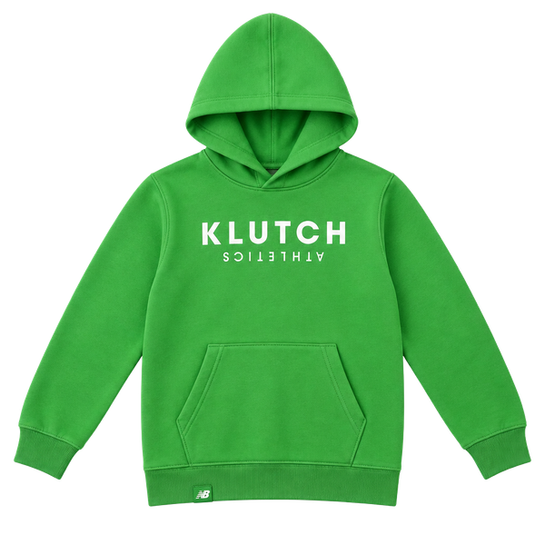 New Balance Klutch Athletics Kids L Green Pullover Hoodie NWT