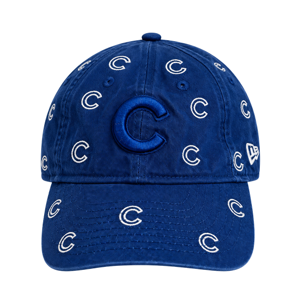 Chicago Cubs, New Era, All Over Embroidered Logo Youth Hat, Game Day, Blue 