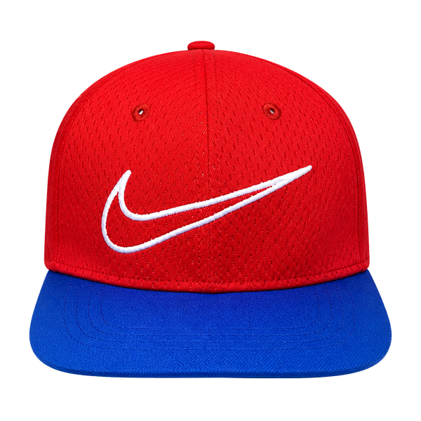 Nike Infant Hat Cap Red Blue Mesh