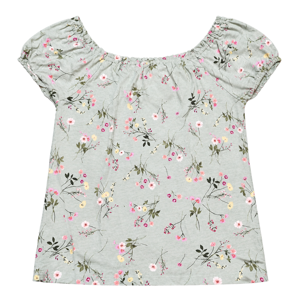 The Children's Place Floral Off-The-Shoulder Top Size XL 14