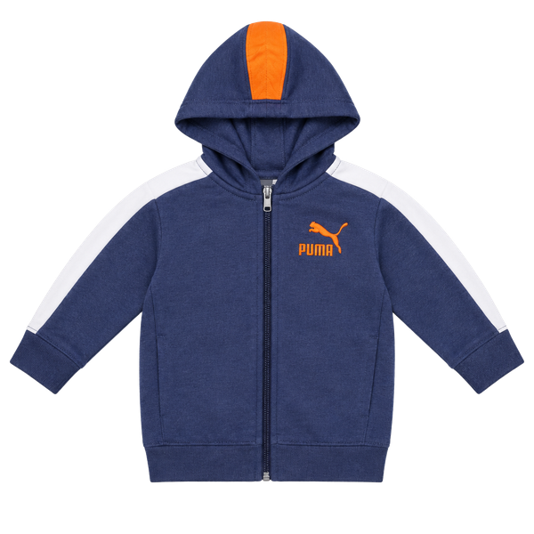 Puma Zip Up Hoodie Blue Orange 0-3 months