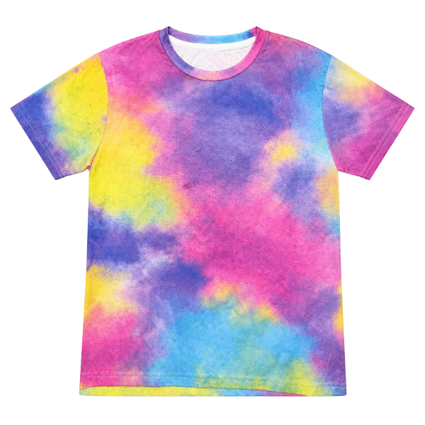 Unbranded Tie Dye Kids T-Shirt Size 130 Multicolor