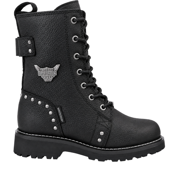 Harley-Davidson® Women's Ardmore Waterproof BLK or BWN Motorcycle Boots 