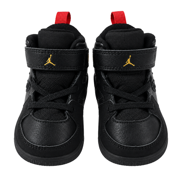 Jordan Flight Club 91 Size 6C Black Red Toddler Sneakers