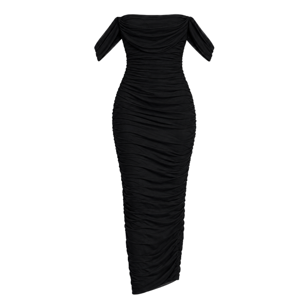 Off Shoulder Maxi Dress Elegant