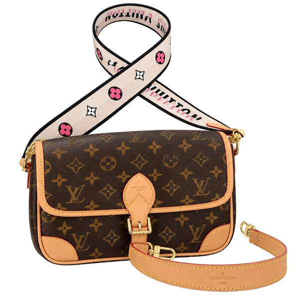 Louis Vuitton Diane Monogram Canvas Satchel Handbag