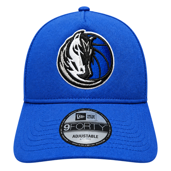 New Era Dallas Mavericks 9FORTY Trucker Hat Royal Blue Adjustable NWT