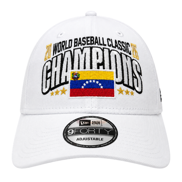 New Era Venezuela 2026 WBC Champions 9FORTY Adjustable Hat White NWT