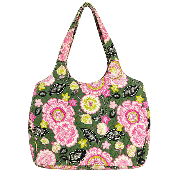 Vera Bradley Glenna Shoulder Bag Olivia Pink Floral