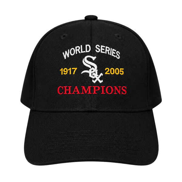 Chicago White Sox World Series Champions 1917/2005 Black Hat, One Size
