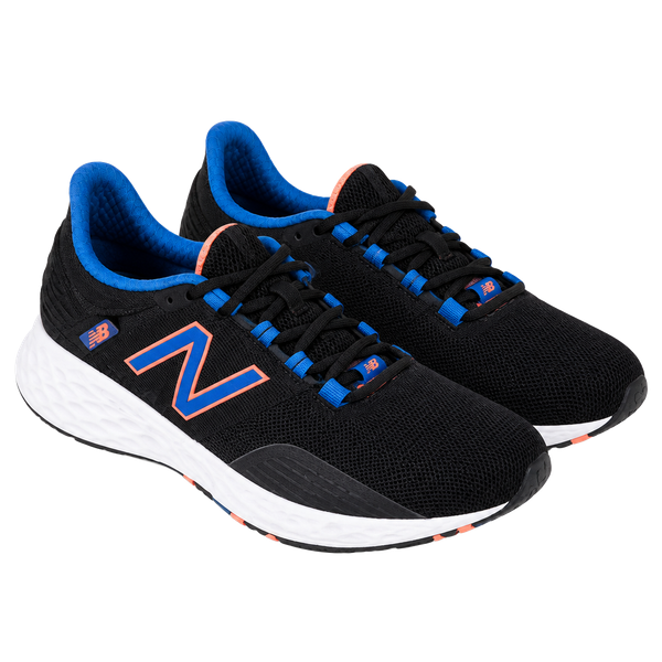 New Balance Gero Vbs Size 3.5 Black Blue Orange Running Shoes