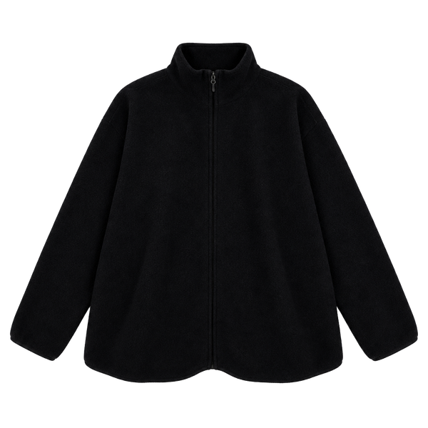 Uniqlo Fleece Jacket Size XL Navy  Zip Up Mock Neck