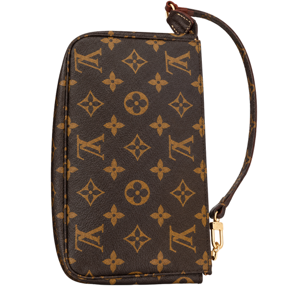 Louis Vuitton Pochette Accessoires Monogram Canvas Brown Shoulder Bag