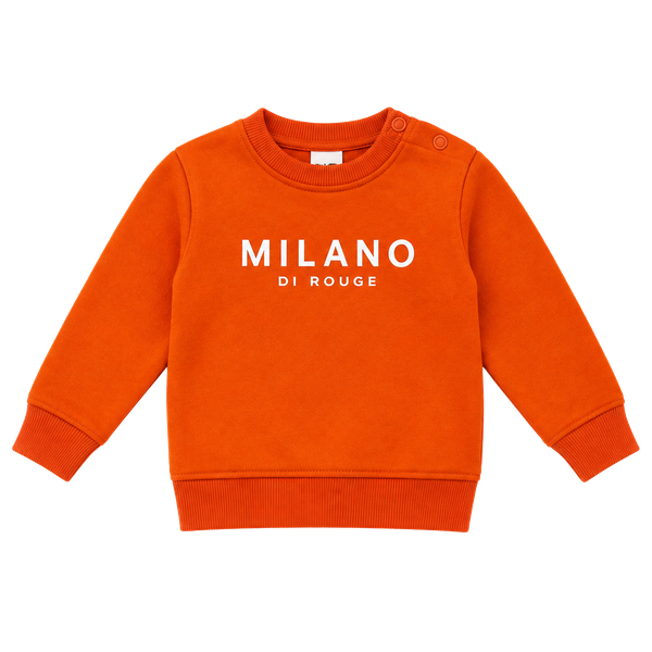 Milano Di Rouge Orange Sweatshirt 6-12 Months