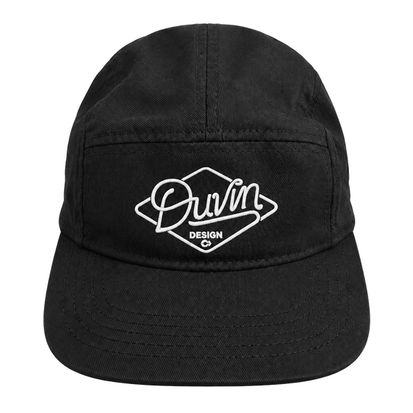 Duvin Design Company Hat Size One Size Black 5-Panel Cap