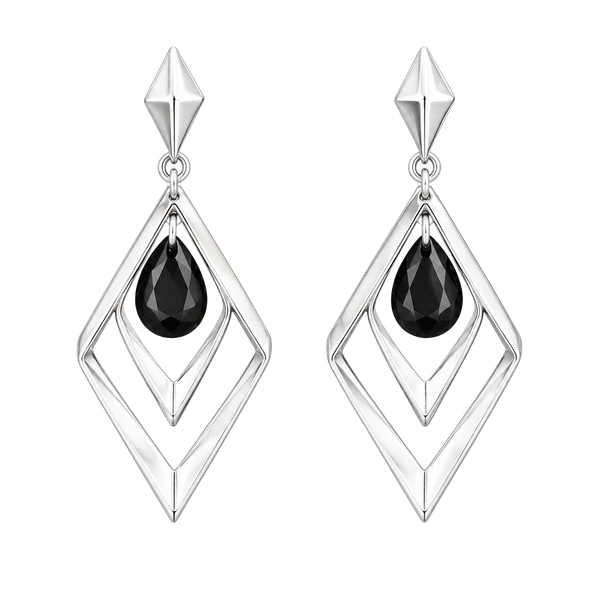 Geometric Drop Earrings
