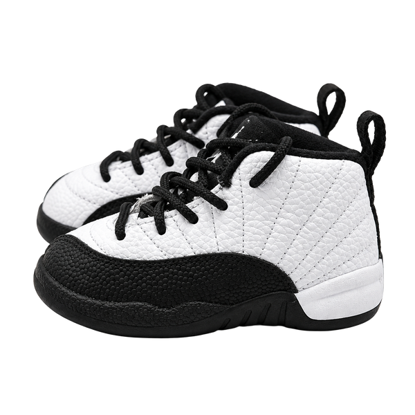 Jordan 12 Retro Toddler Size 7C White Black Gold
