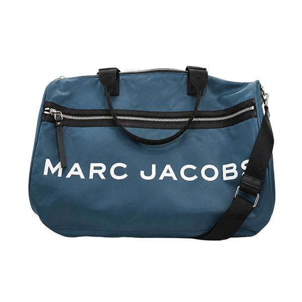 Marc Jacobs The Dufer Duffel Bag Blue Nylon