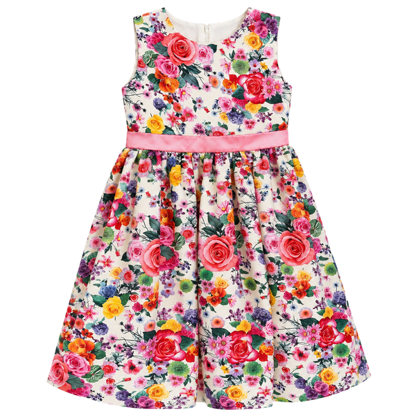 Bonnie Jean Girls Floral Dress