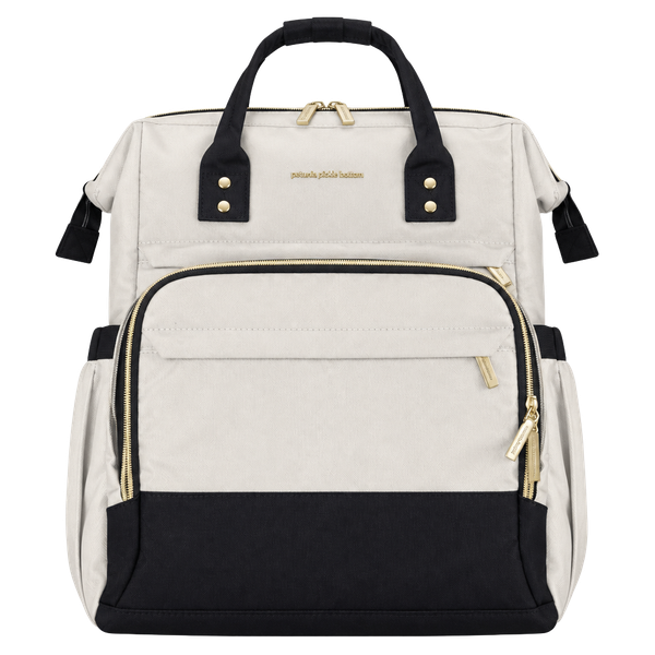 Lovevook Laptop Backpack Cream Black New With Tags