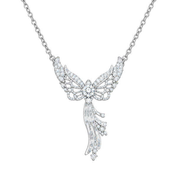 Sparkling  Angel Wings Pendant