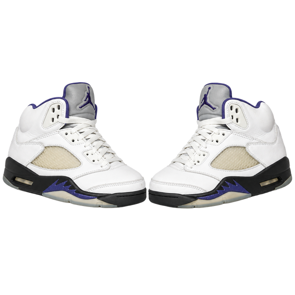Nike Air Jordan 5 Retro Dark Concord White Black Sneakers
